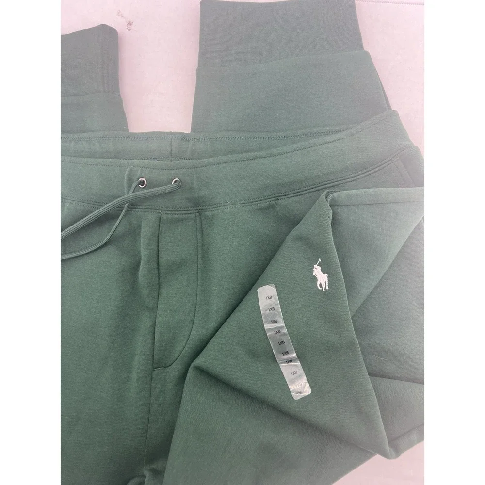 Ralph Lauren‎ Sweatpants Mens 1XB HUNTER GREEN Double Knit Jogger Pant